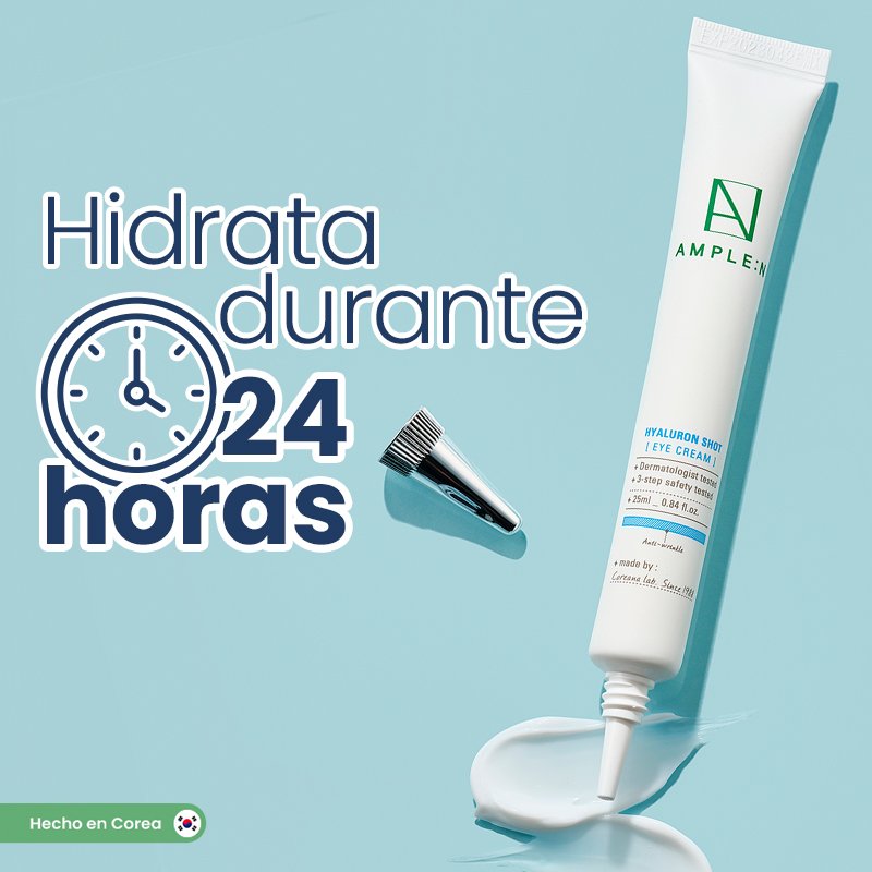 Contorno Ojos Antiedad AMPLEN Acido Hialuronico 25 ml - Imagen 3