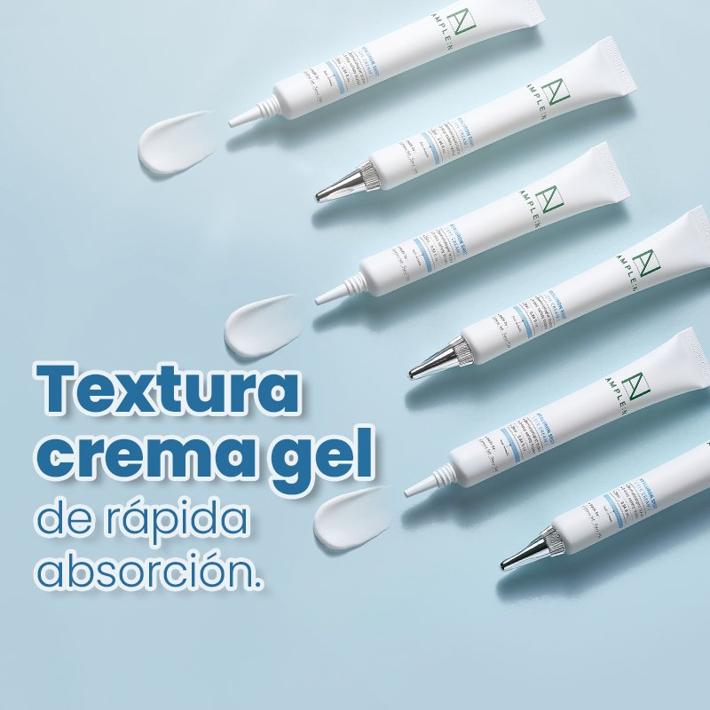 Contorno Ojos Antiedad AMPLEN Acido Hialuronico 25 ml - Imagen 4