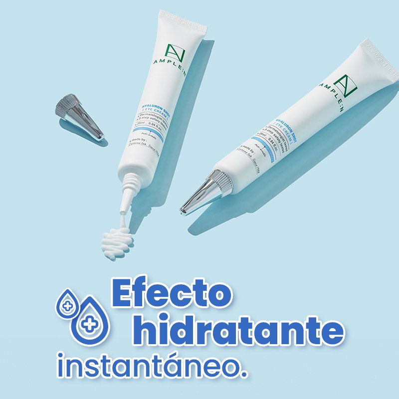 Contorno Ojos Antiedad AMPLEN Acido Hialuronico 25 ml - Imagen 5