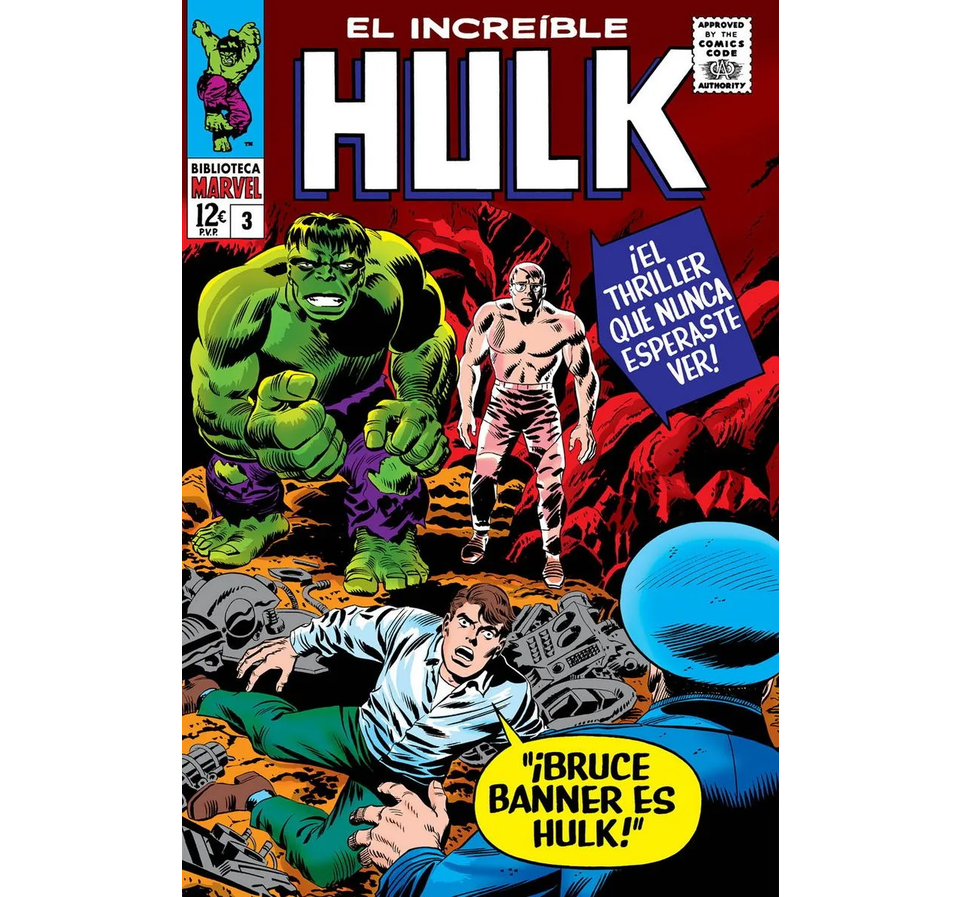 BIBLIOTECA MARVEL EL INCREÍBLE HULK 3.